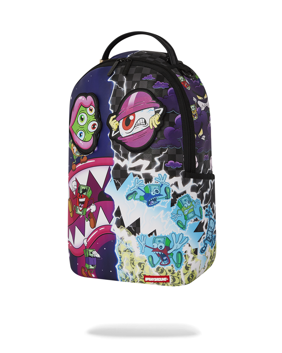 SPRAYGROUND Money Boys Split Crazy Eyes - 6 Removable Velcro Eye Patches Backpack — product image 13