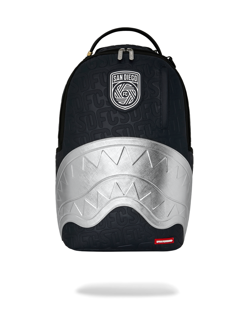 SPRAYGROUND Mls Collab - San Diego Silver Shark DLXSV Backpack — product image 1