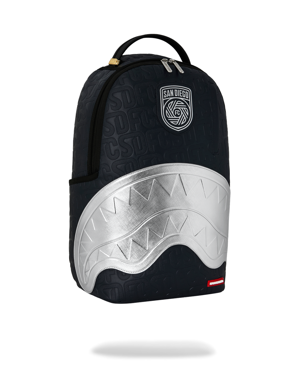 SPRAYGROUND Mls Collab - San Diego Silver Shark DLXSV Backpack — product image 2