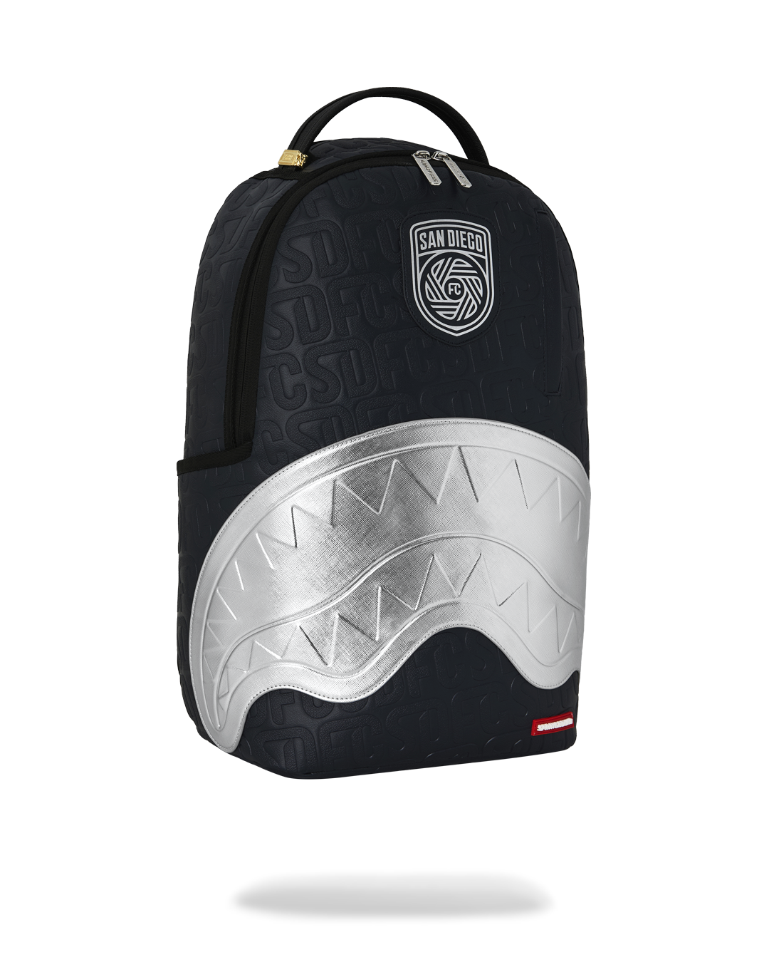 SPRAYGROUND Mls Collab - San Diego Silver Shark DLXSV Backpack — product image 2