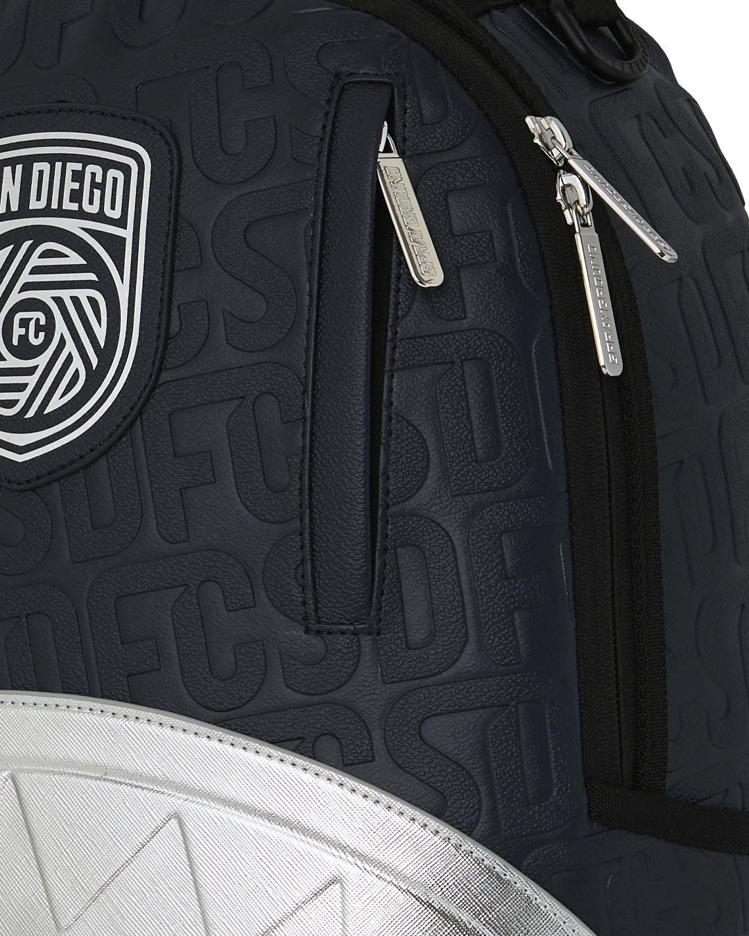 SPRAYGROUND Mls Collab - San Diego Silver Shark DLXSV Backpack — product image 6
