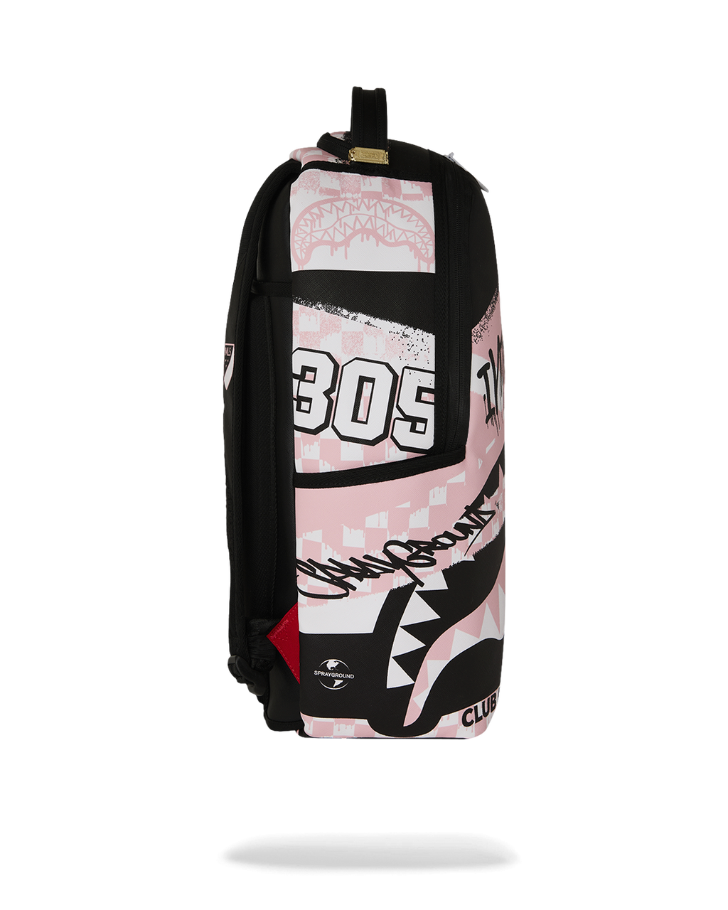 SPRAYGROUND Mls Inter Miami Stencil Shark DLXSV Backpack — product image 3