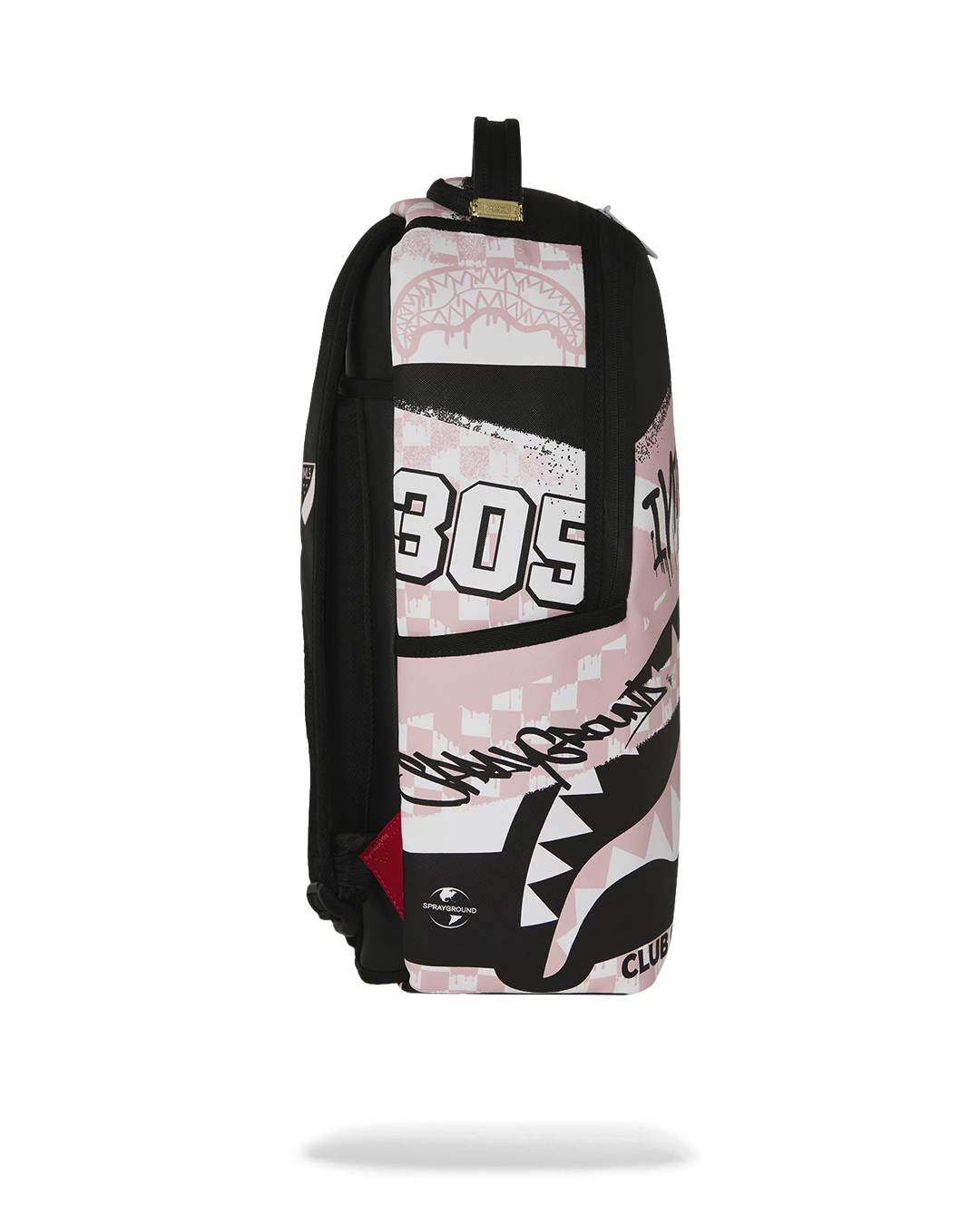 SPRAYGROUND Mls Inter Miami Stencil Shark DLXSV Backpack — product image 3