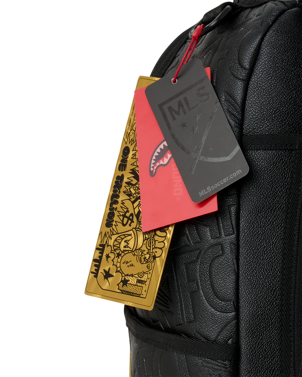 SPRAYGROUND Mls Lafc Gold Shark DLXSV Backpack — product image 9