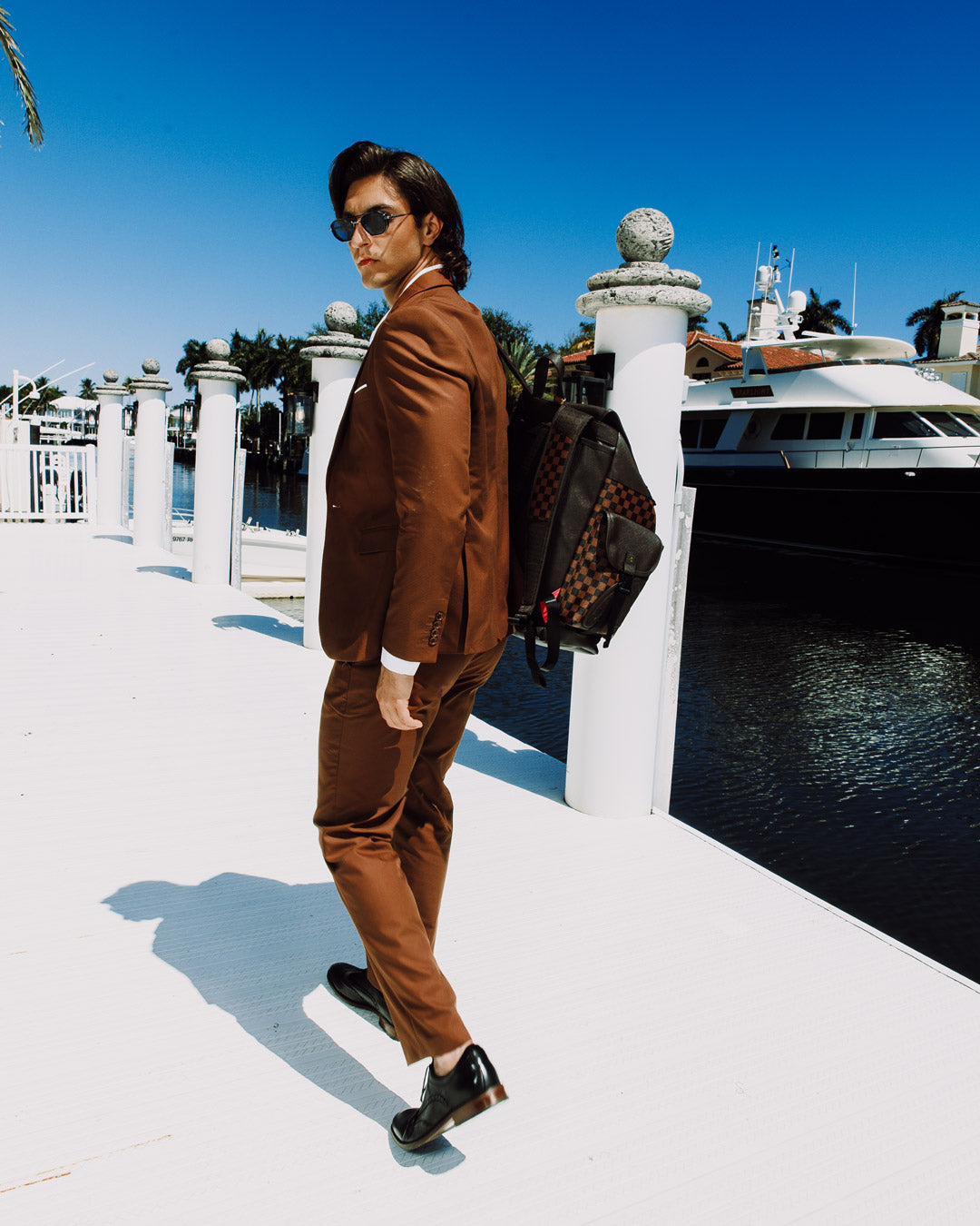 SPRAYGROUND Monaco Deux The Gridfather Monte Carlo Backpack — product image 2
