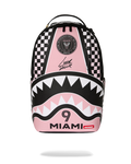 SPRAYGROUND Mls Collab - Intermiami Luis Suarez Pink Stripe Backpack — product image 1