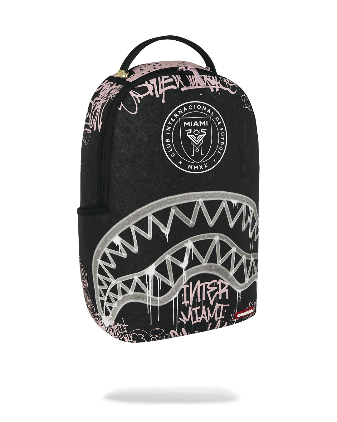 SPRAYGROUND Mls Collab - Intermiami Streetart (Blk) DLXSV Backpack — product image 2