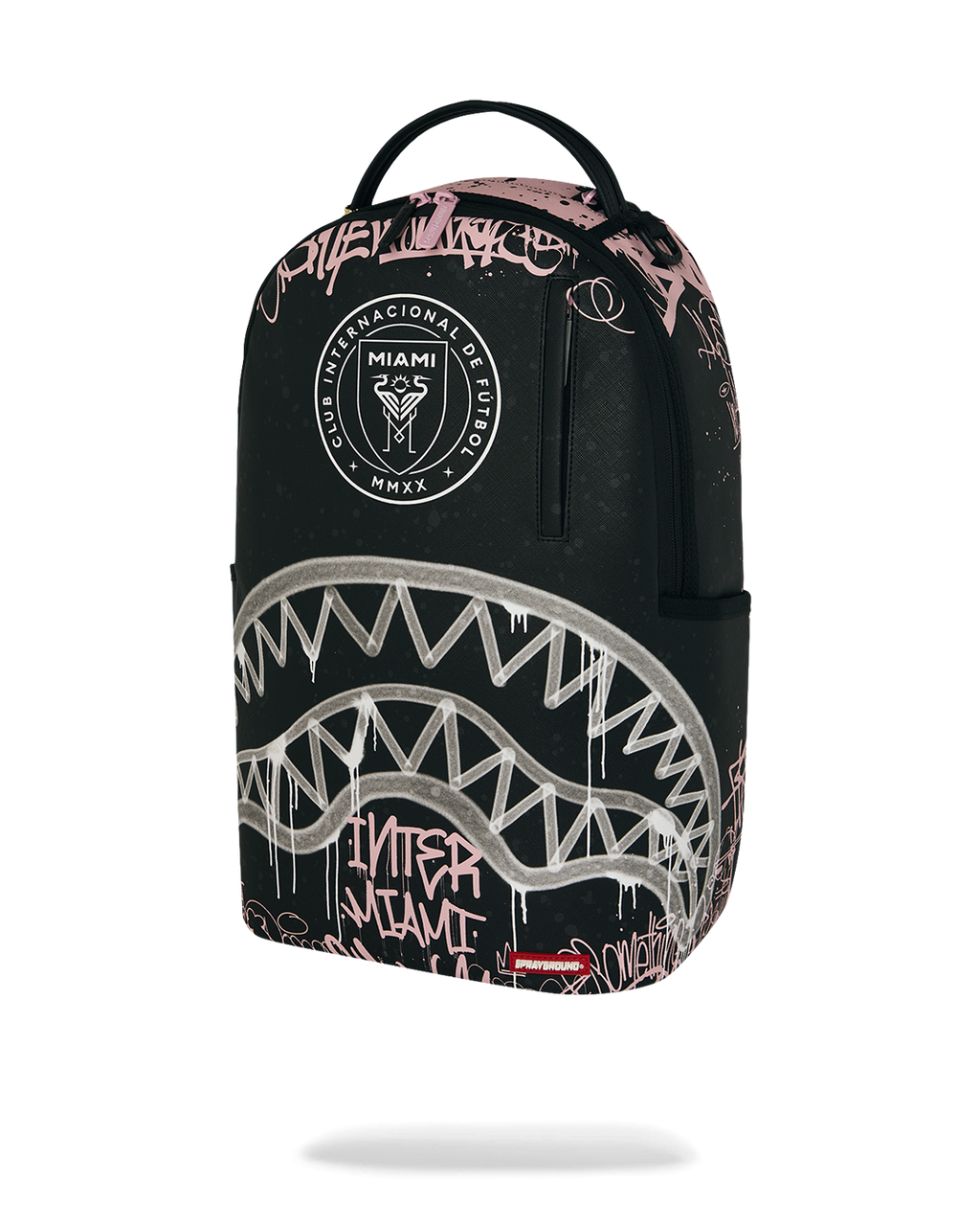 SPRAYGROUND Mls Collab - Intermiami Streetart (Blk) DLXSV Backpack — product image 5