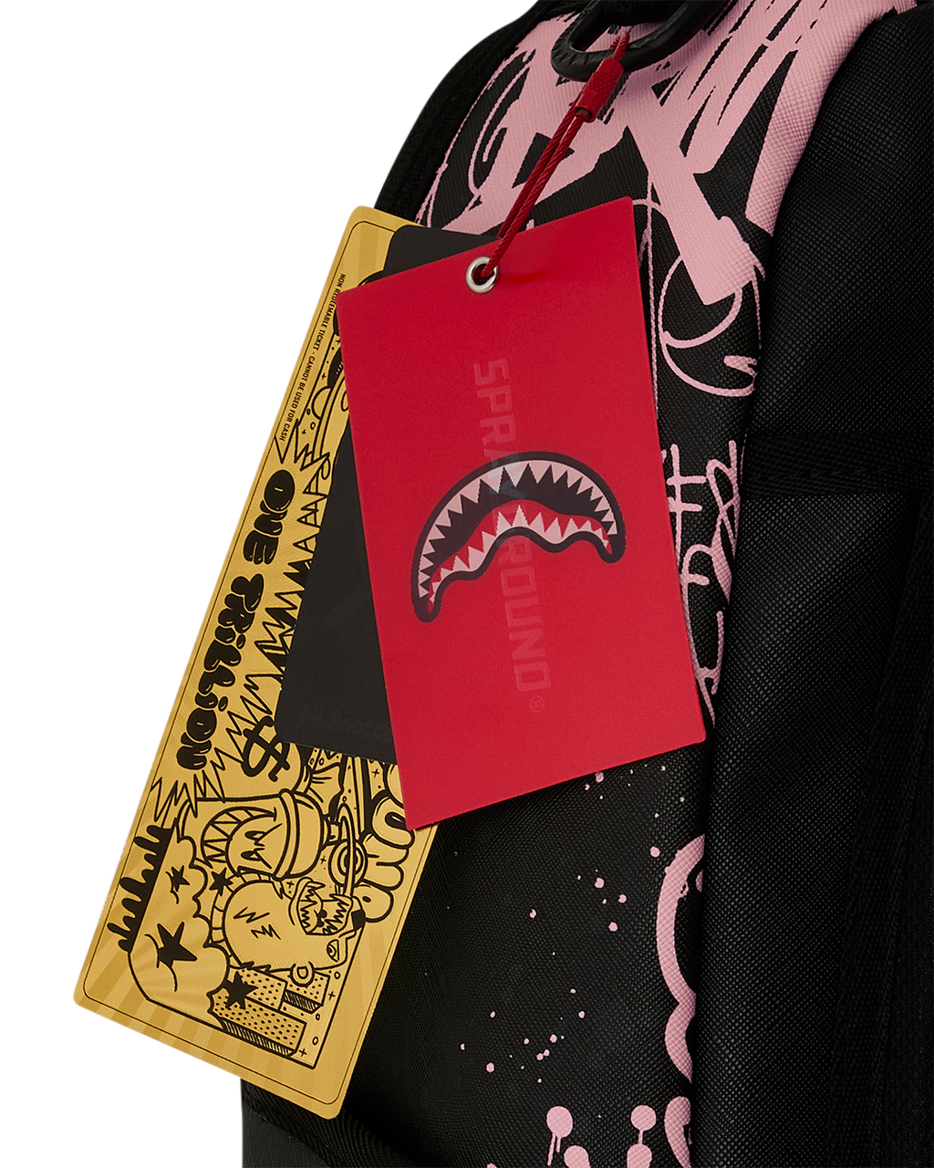 SPRAYGROUND Mls Collab - Intermiami Streetart (Blk) DLXSV Backpack — product image 10