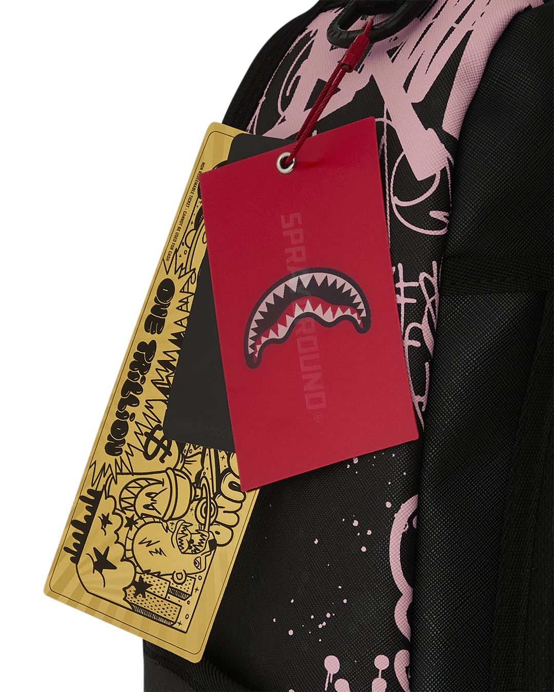 SPRAYGROUND Mls Collab - Intermiami Streetart (Blk) DLXSV Backpack — product image 10
