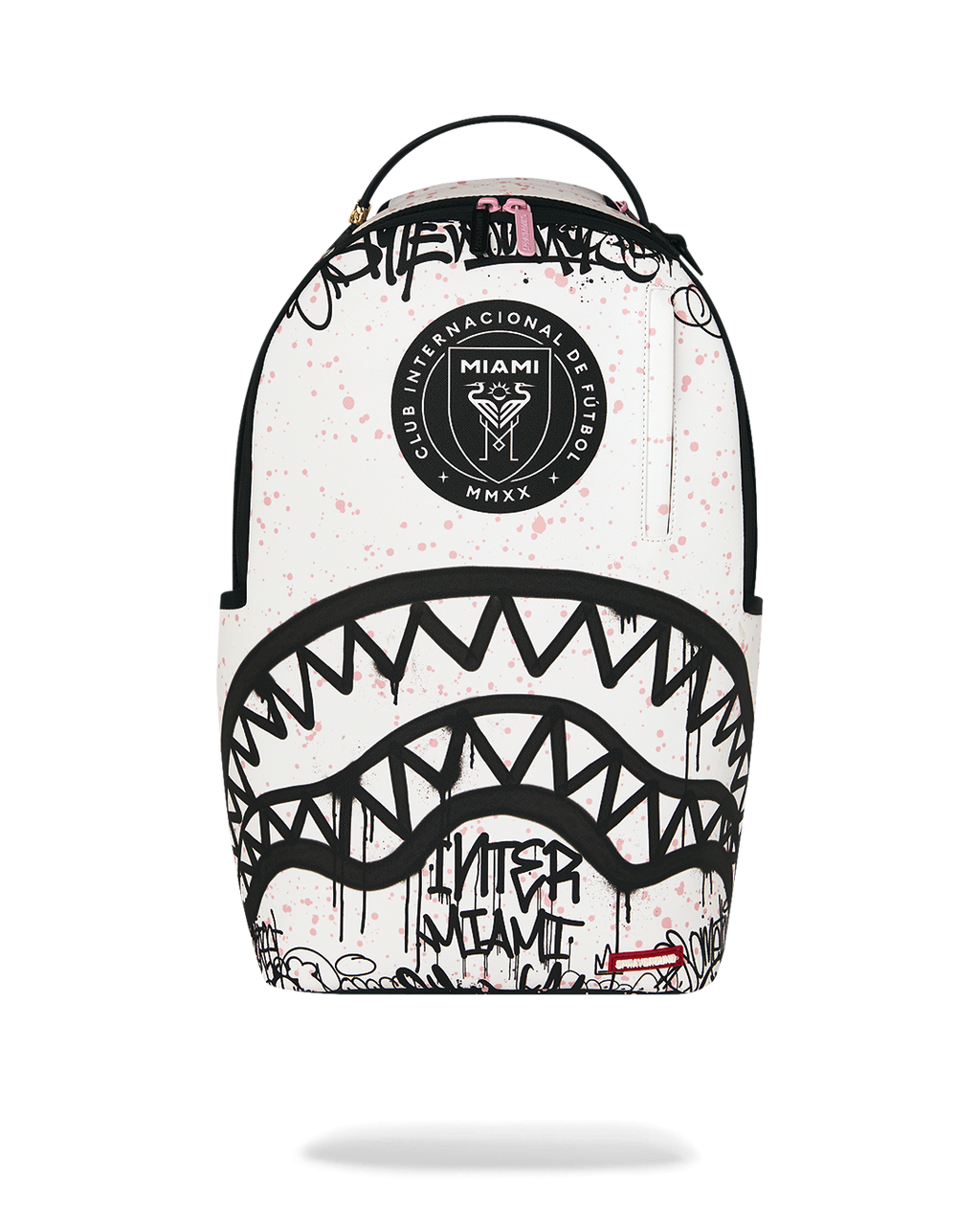 SPRAYGROUND Mls Collab - Intermiami Streetart (Wht) DLXSV Backpack — product image 1