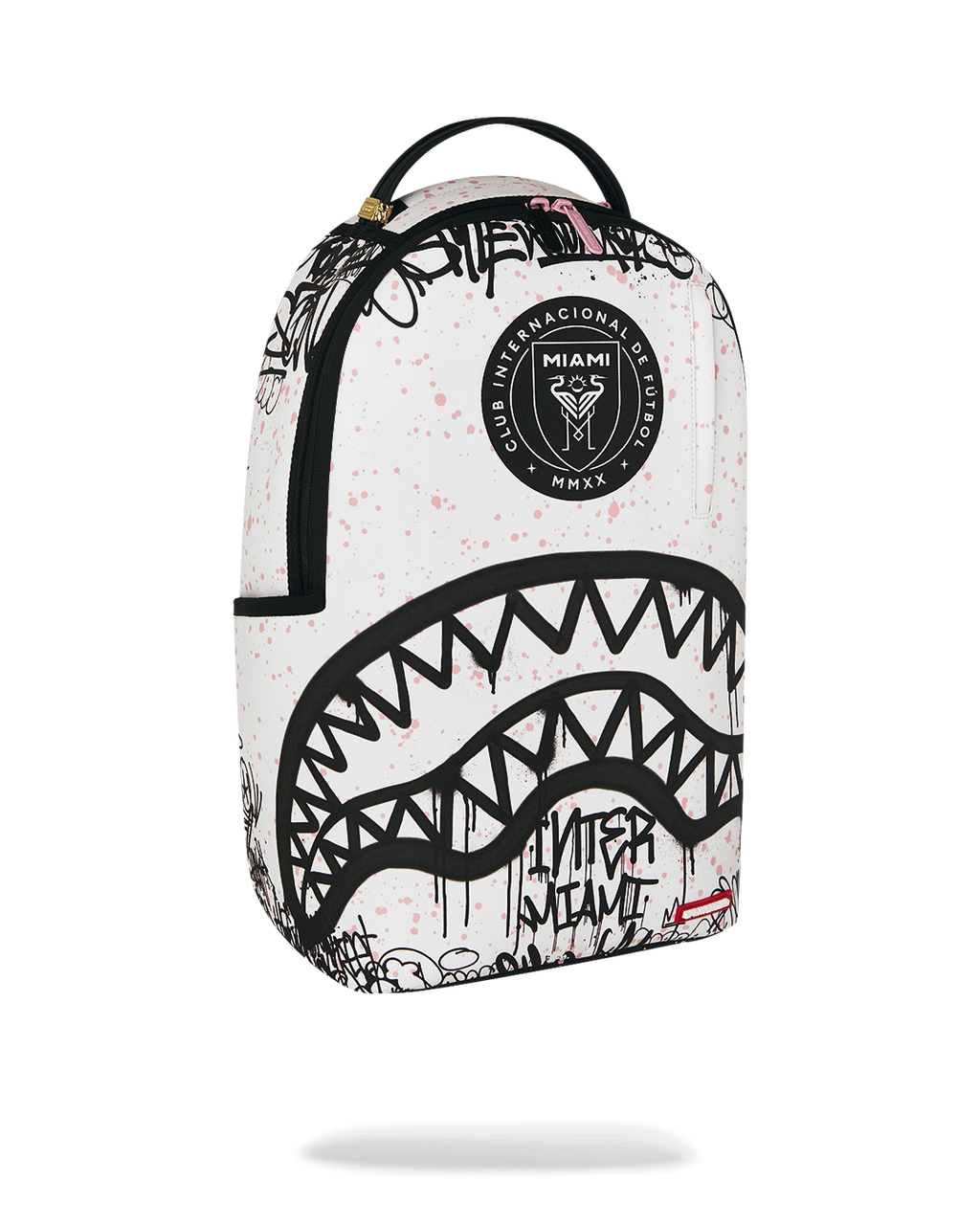 SPRAYGROUND Mls Collab - Intermiami Streetart (Wht) DLXSV Backpack — product image 2