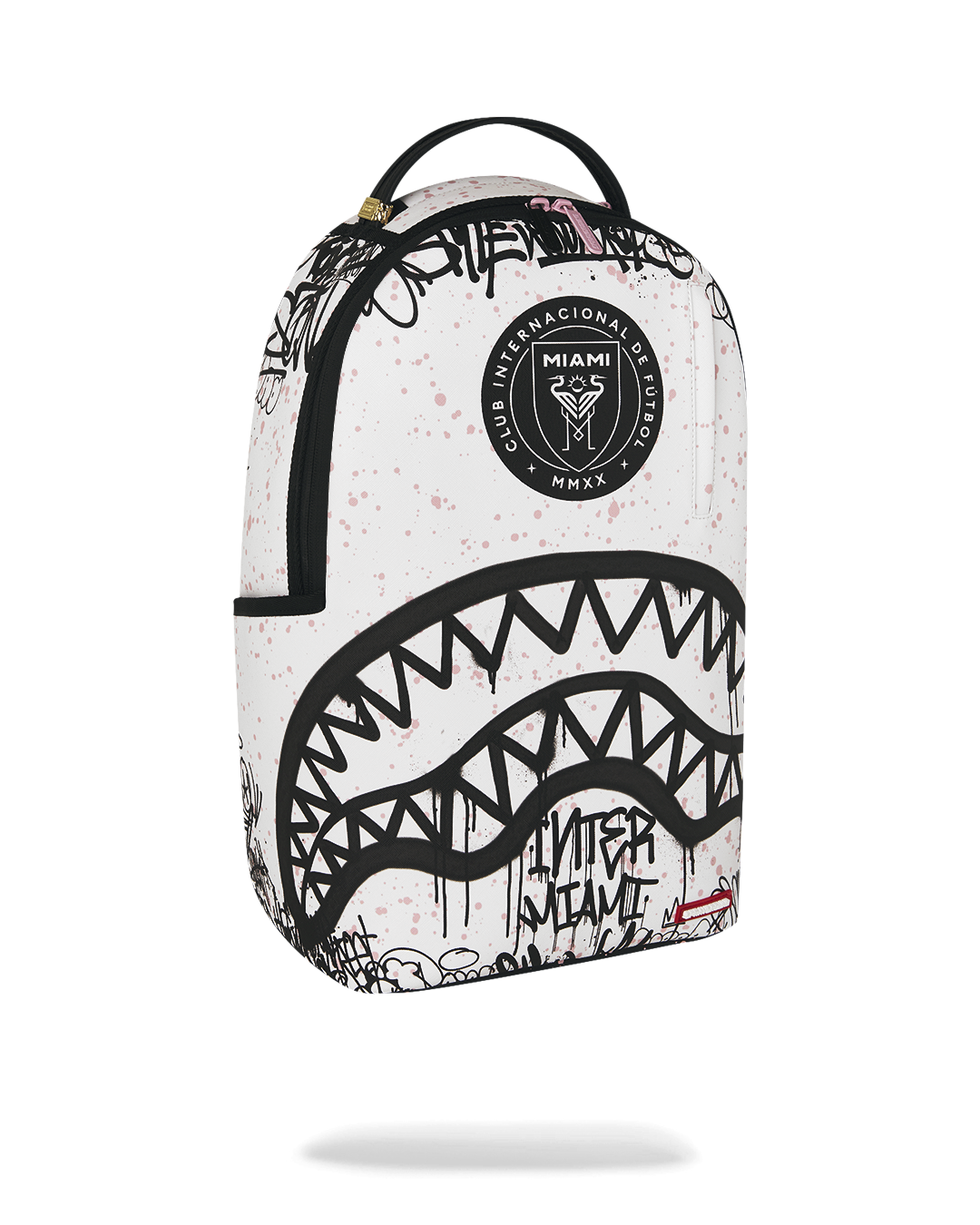 SPRAYGROUND Mls Collab - Intermiami Streetart (Wht) DLXSV Backpack — product image 2
