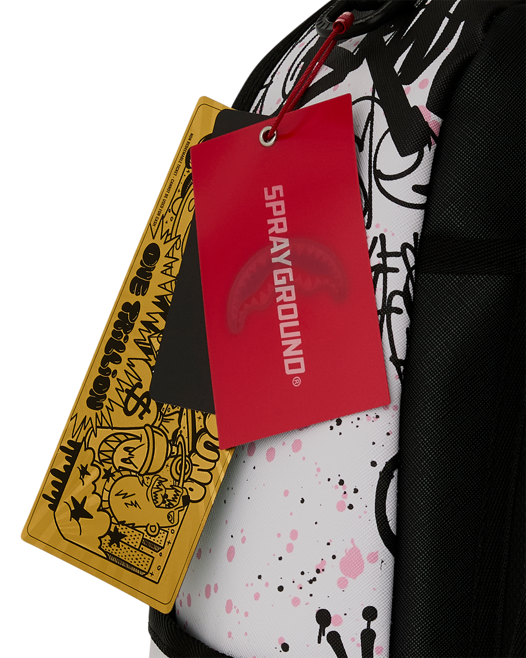 SPRAYGROUND Mls Collab - Intermiami Streetart (Wht) DLXSV Backpack — product image 10
