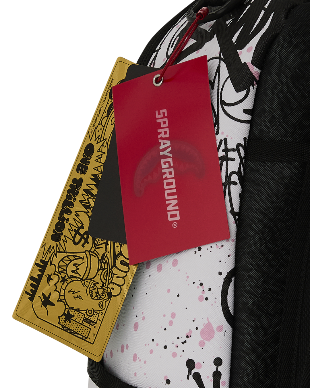 SPRAYGROUND Mls Collab - Intermiami Streetart (Wht) DLXSV Backpack — product image 10