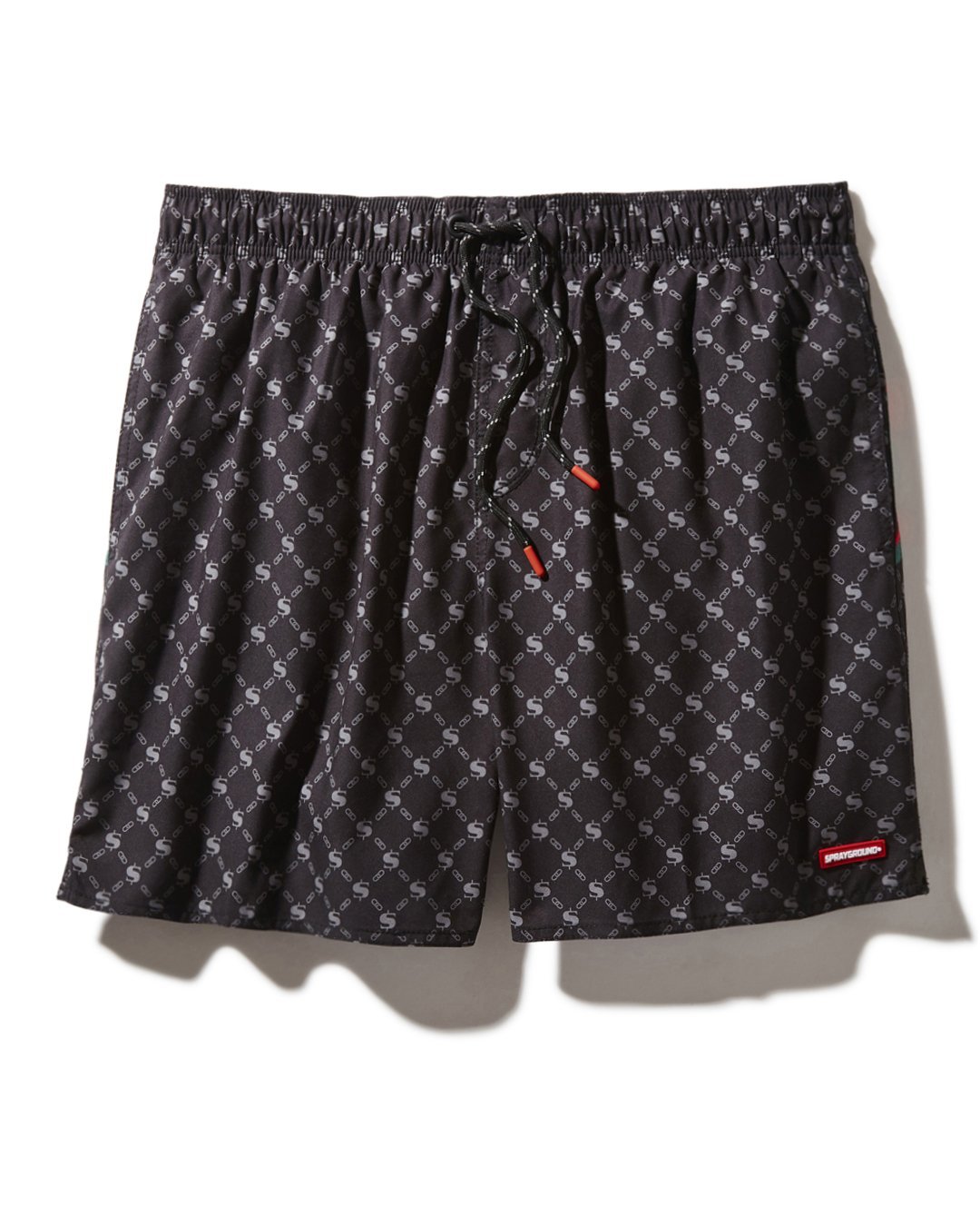 SPRAYGROUND Midnight Money Pattern Shoto Swim Trunks — product image 1