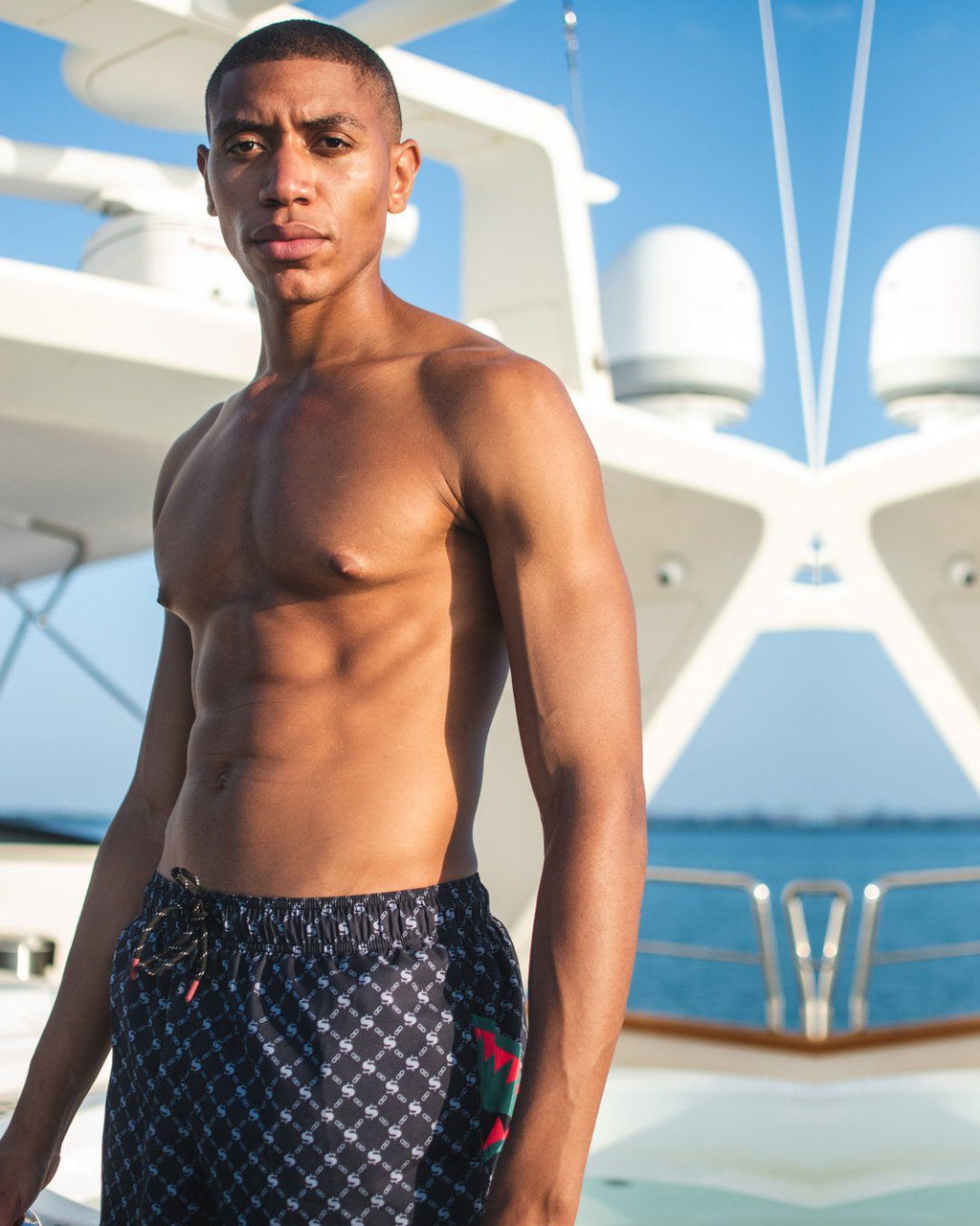 SPRAYGROUND Midnight Money Pattern Shoto Swim Trunks — product image 6
