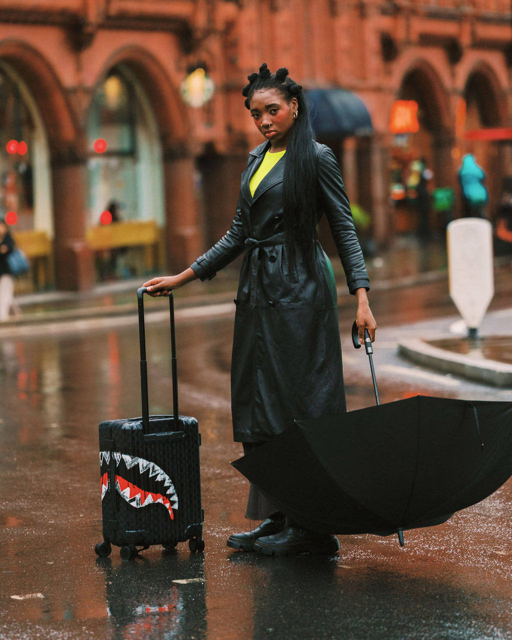 SPRAYGROUND Midnight Shadow Carry-On Luggage — product image 4