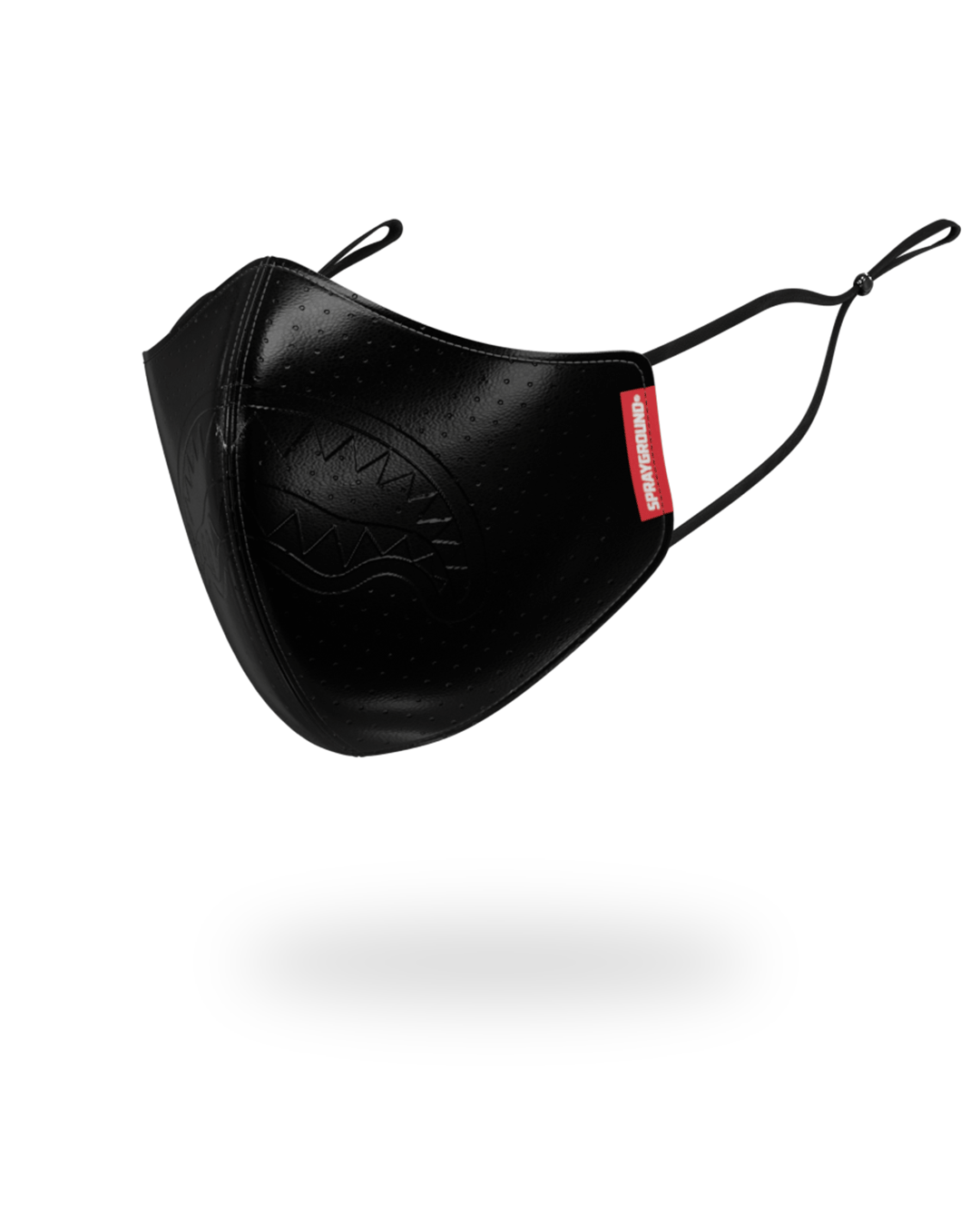 SPRAYGROUND Midnight Shark Vegan Leather Facemask — product image 3