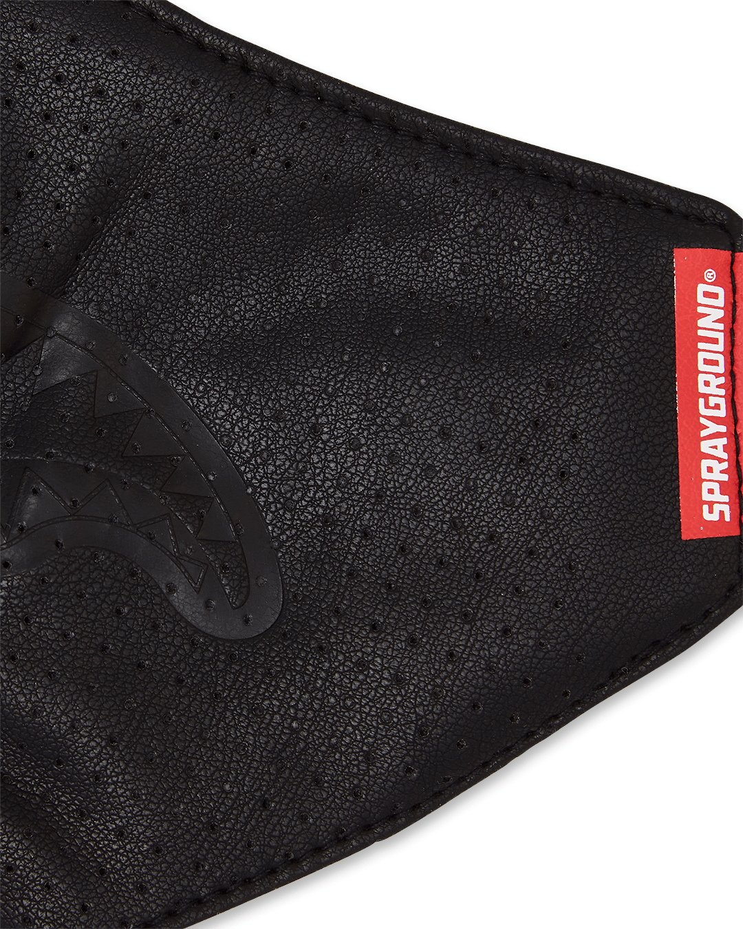 SPRAYGROUND Midnight Shark Vegan Leather Facemask — product image 5