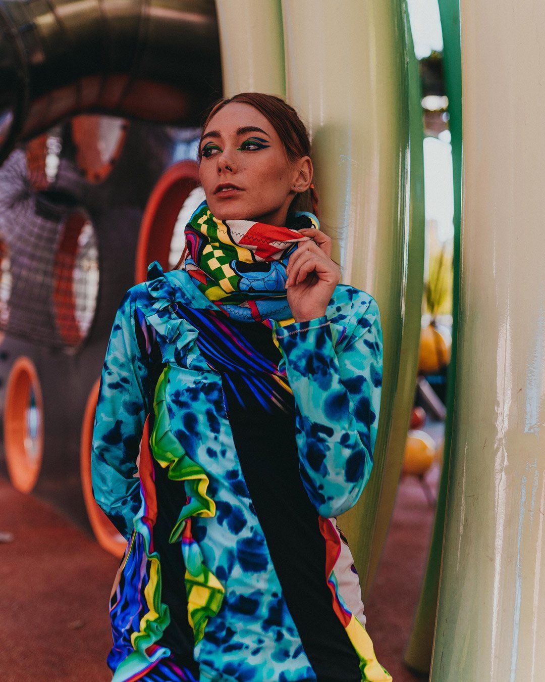 SPRAYGROUND Mind Trip Neck Warmer — product image 2