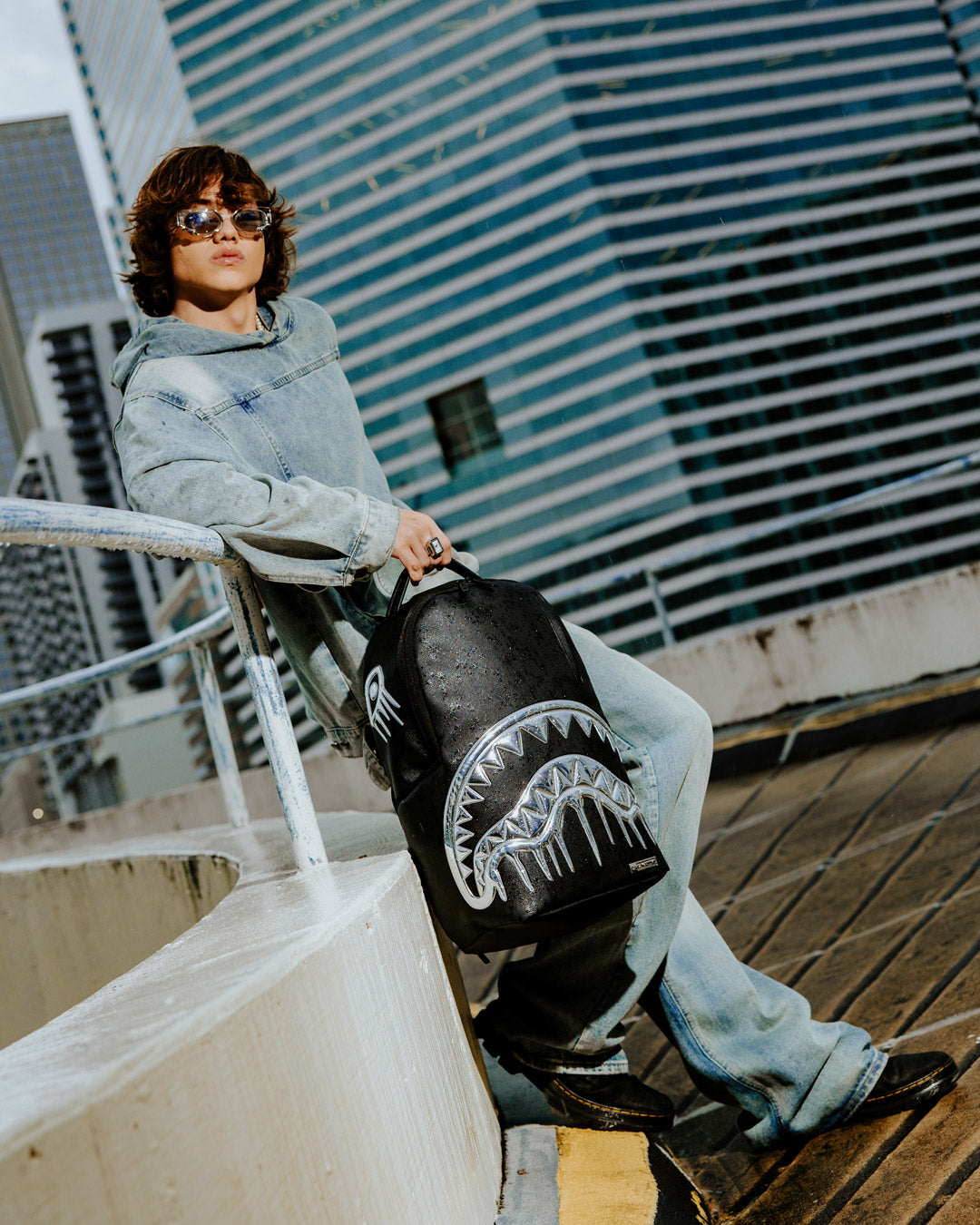 SPRAYGROUND Metallic To The Touch Extra Drip Backpack — product image 2