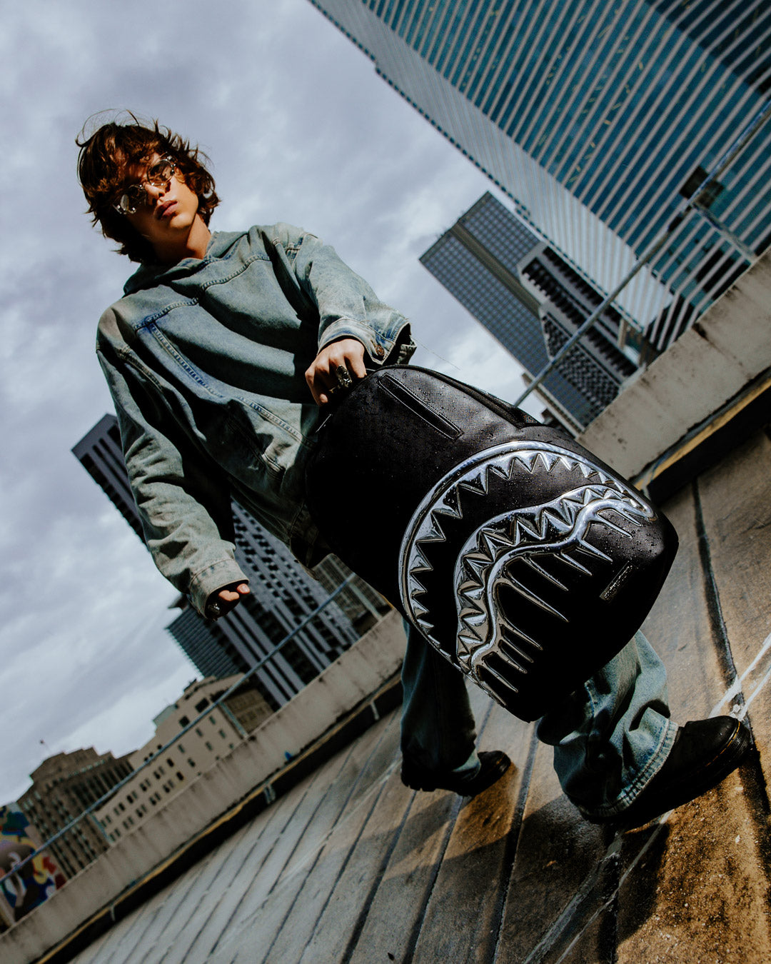 SPRAYGROUND Metallic To The Touch Extra Drip Backpack — product image 4