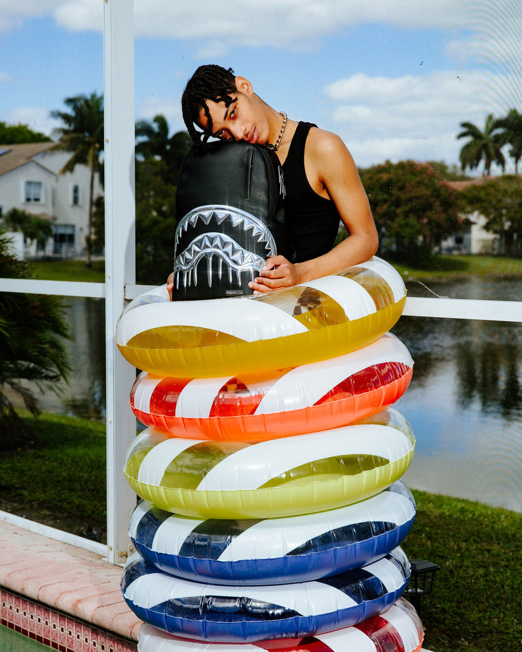 SPRAYGROUND Metallic To The Touch Extra Drip Backpack — product image 12