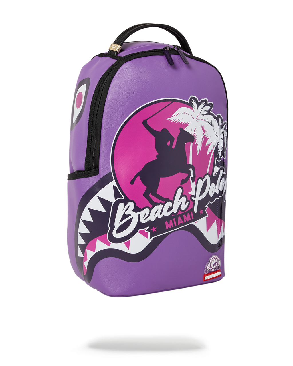 SPRAYGROUND Miami Beach Polo Collab Backpack (DLXV-Purple) — product image 3