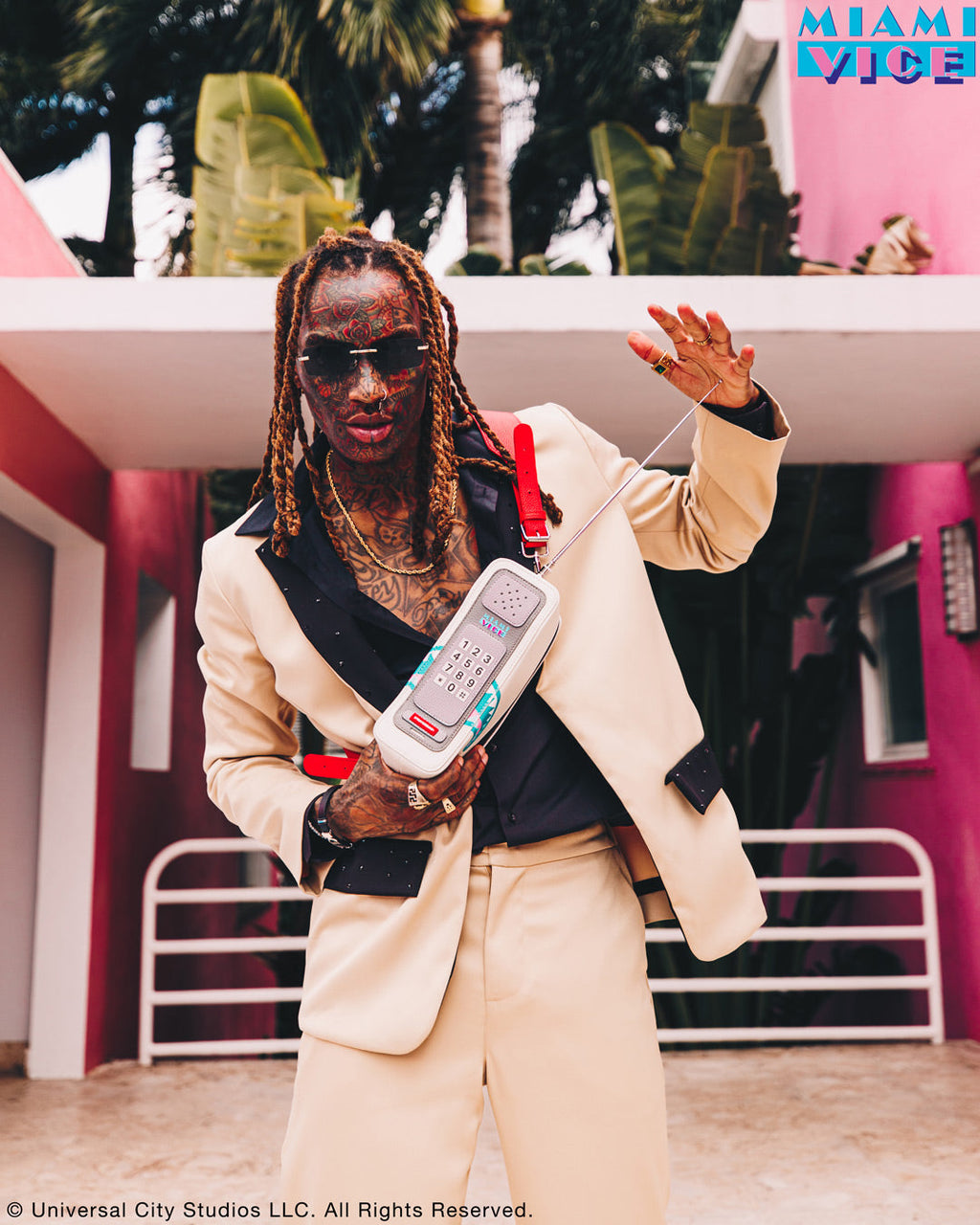 SPRAYGROUND Miami Vice Cellphone Backpack — product image 4