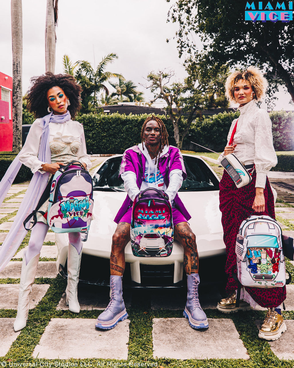 SPRAYGROUND Miami Vice Cellphone Backpack — product image 12