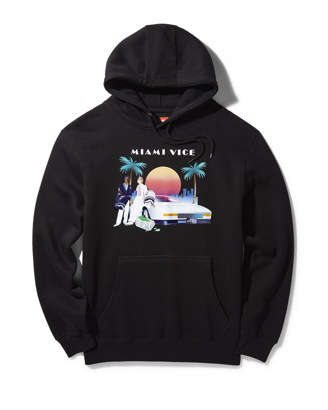 SPRAYGROUND Miami Vice Hoody (Black) — product image 1