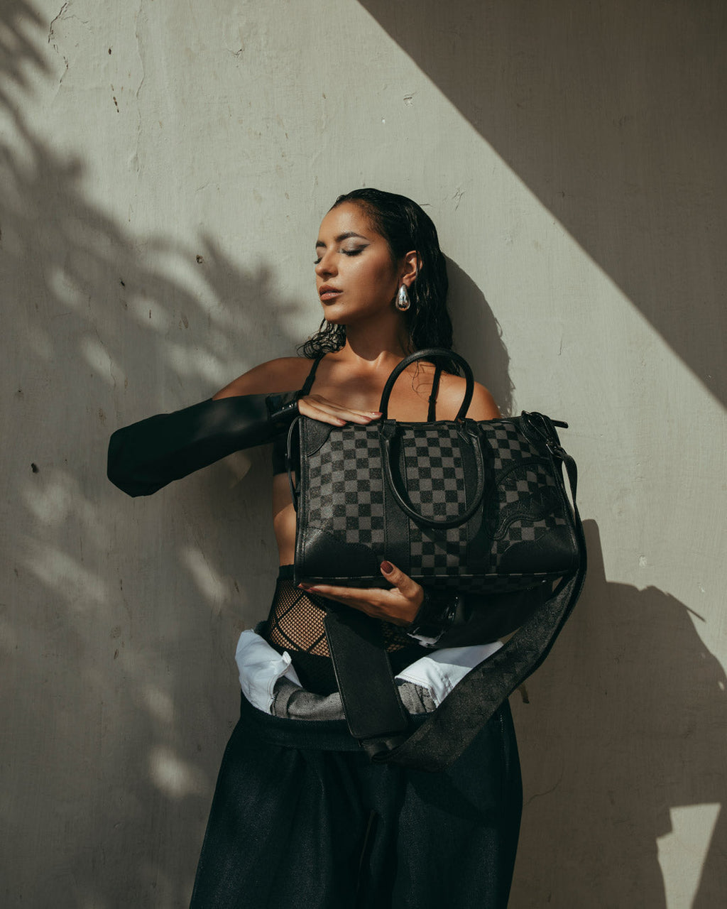 SPRAYGROUND Midnight Chateau Mini Pyramid Duffle — product image 6