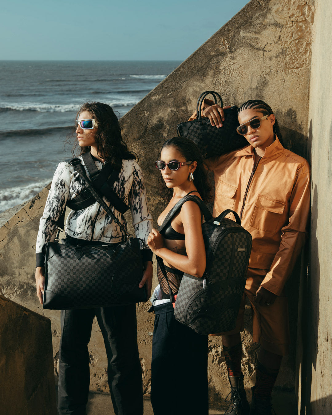 SPRAYGROUND Midnight Chateau Mini Pyramid Duffle — product image 8