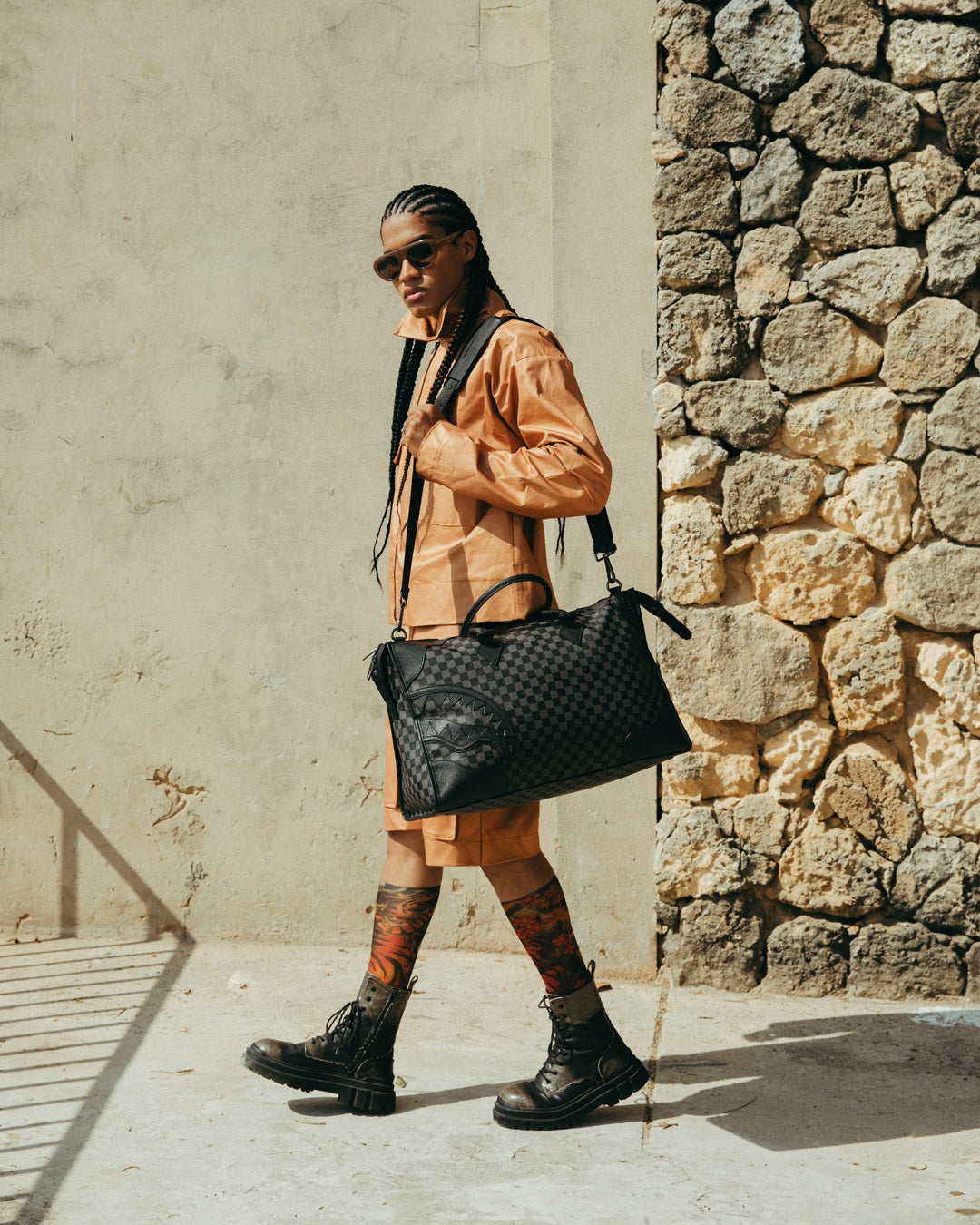 SPRAYGROUND Midnight Chateau Pyramid Duffle — product image 2