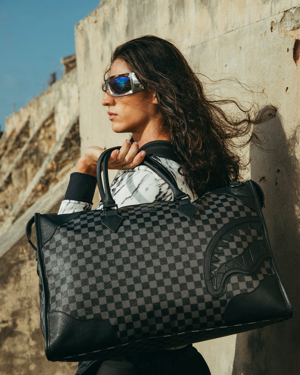 SPRAYGROUND Midnight Chateau Pyramid Duffle — product image 6