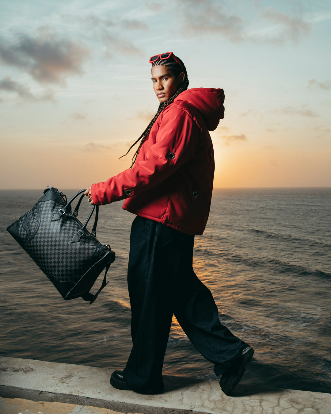 SPRAYGROUND Midnight Chateau Pyramid Duffle — product image 9