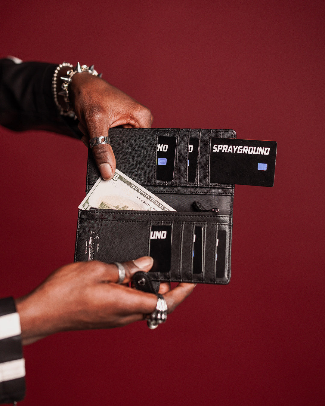 SPRAYGROUND Midnight Chateau Single-Fold Wallet — product image 6