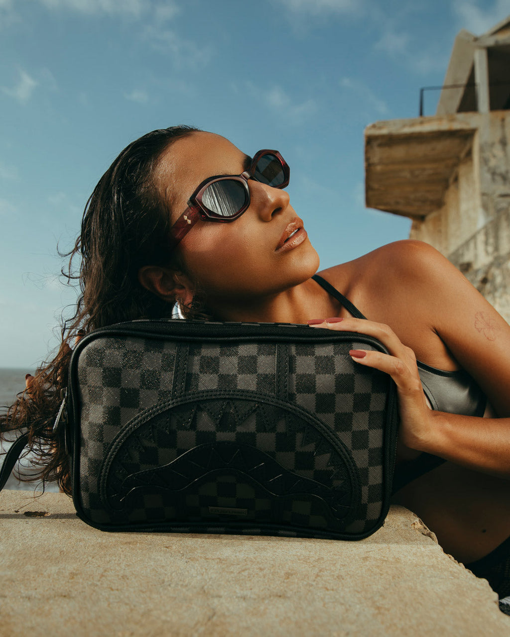 SPRAYGROUND Midnight Chateau Toiletry Brick — product image 4