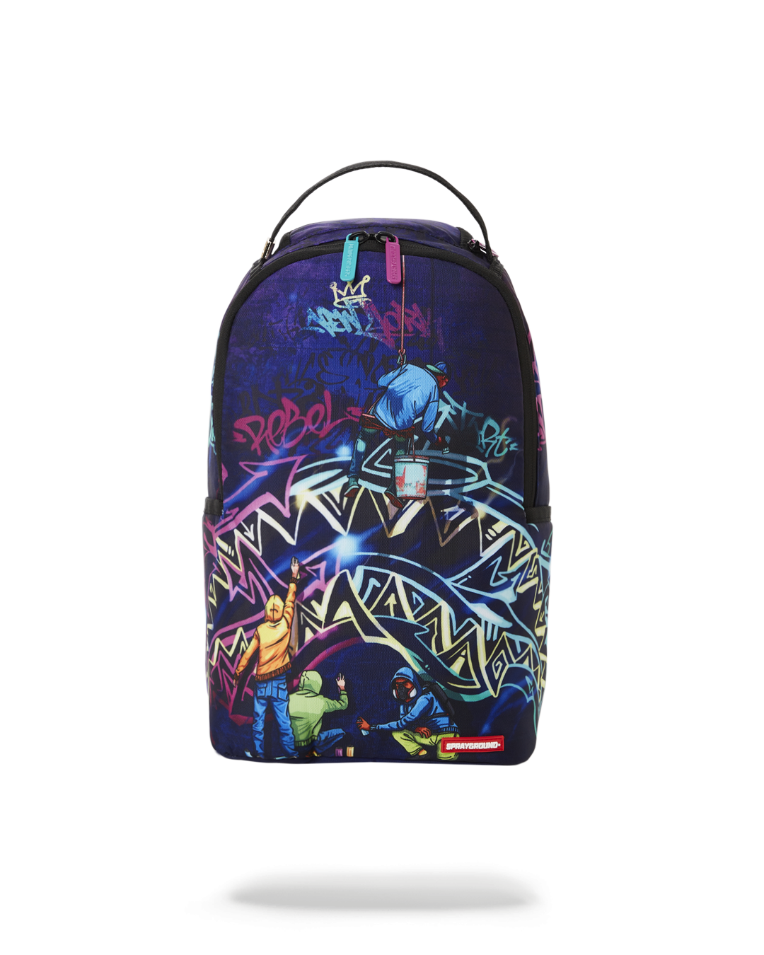 SPRAYGROUND Midnight Graffiti Artists Mini Backpack — product image 1