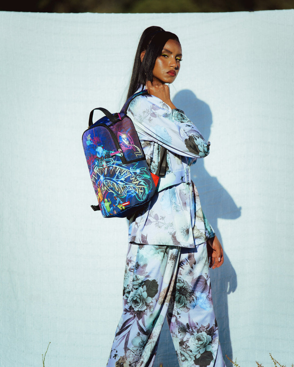 SPRAYGROUND Midnight Graffiti Artists Mini Backpack — product image 6