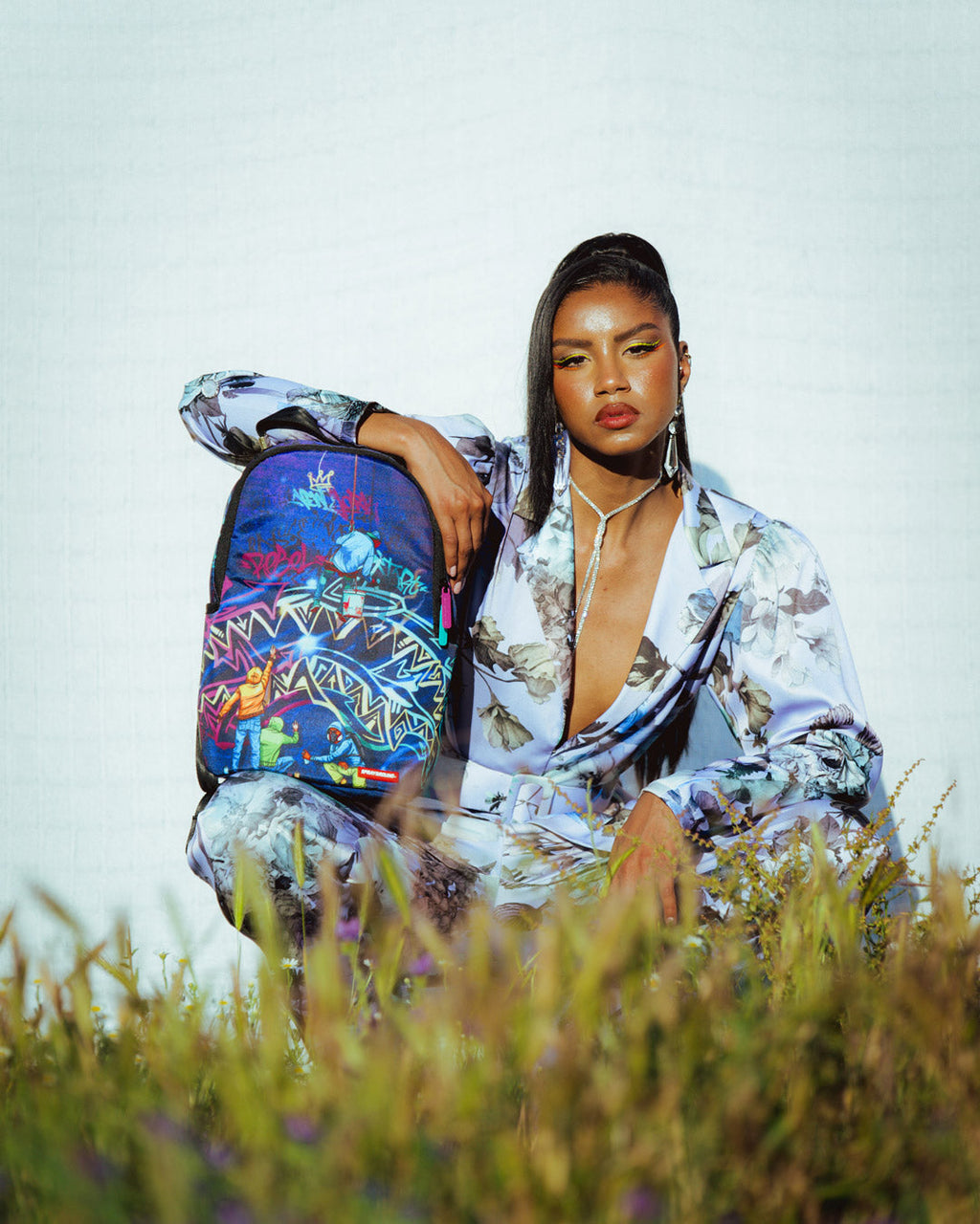 SPRAYGROUND Midnight Graffiti Artists Mini Backpack — product image 8