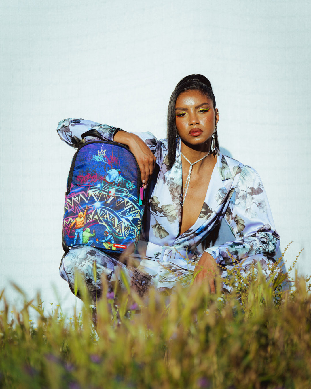 SPRAYGROUND Midnight Graffiti Artists Mini Backpack — product image 8