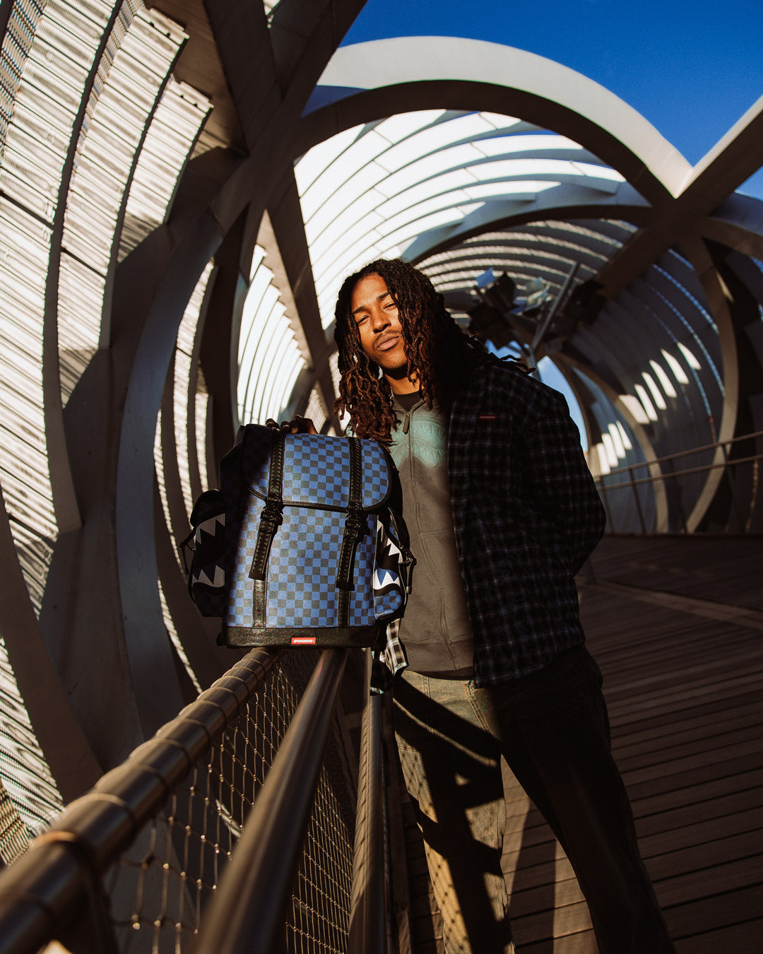 SPRAYGROUND Midnight Magic Sharks In Paris Monte Carlo Backpack — product image 2