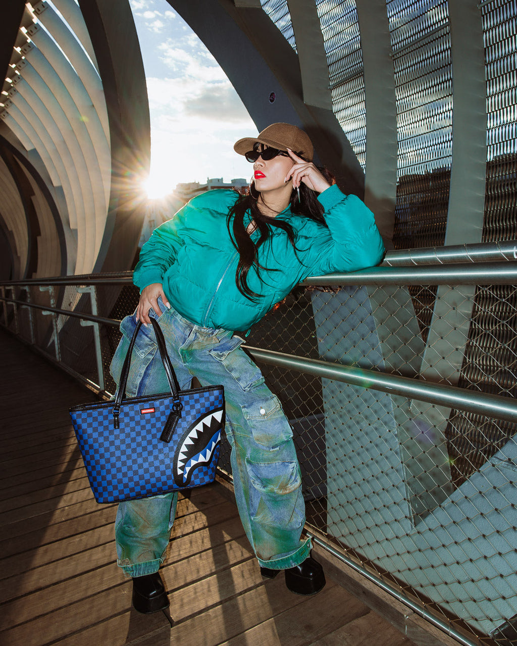 SPRAYGROUND Midnight Magic Sharks In Paris Tote — product image 6