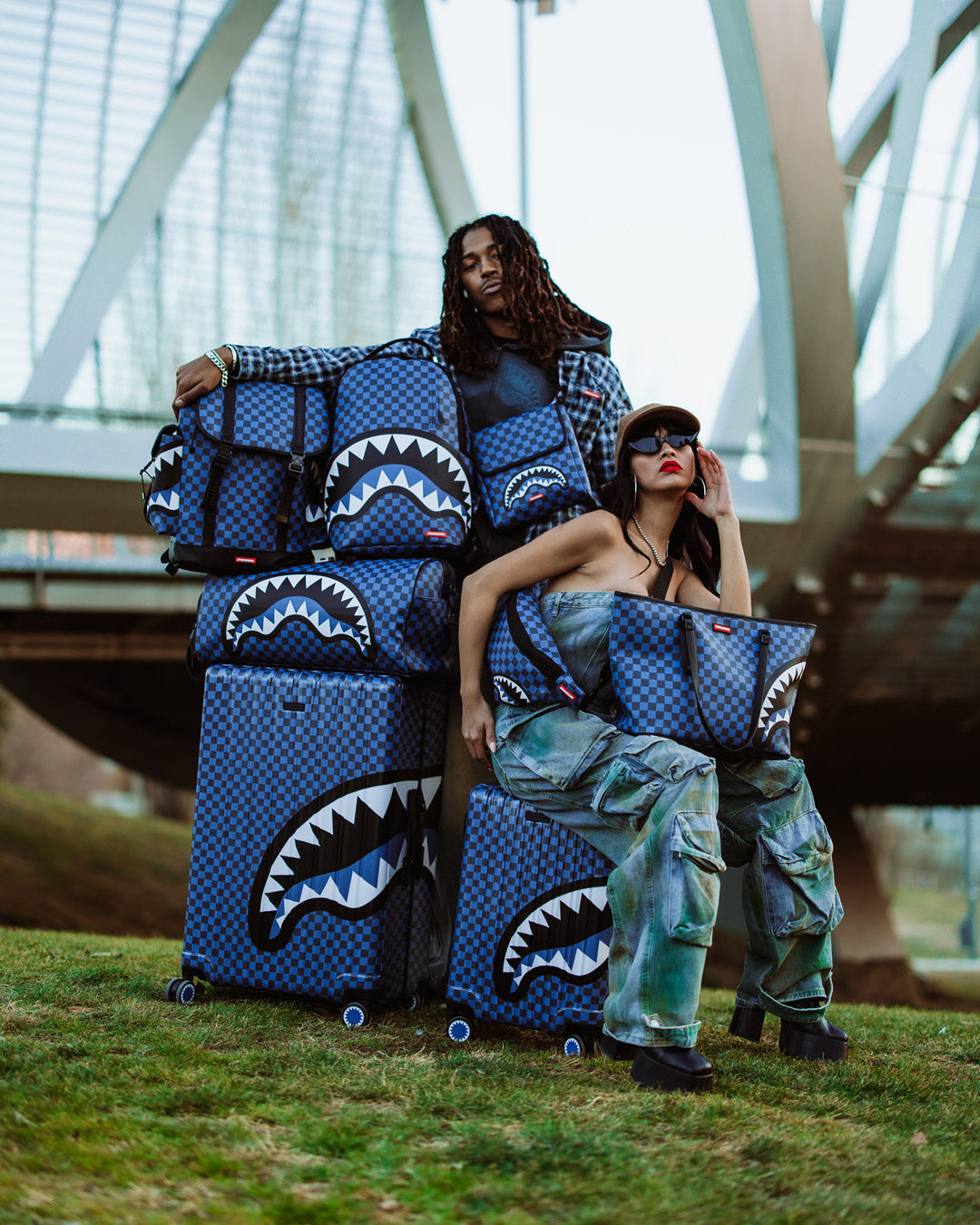 SPRAYGROUND Midnight Magic Sharks In Paris Tote — product image 10