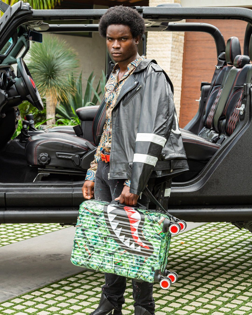 SPRAYGROUND Mama I Made It Sharknautics Hardshell Carry-On Luggage — product image 6