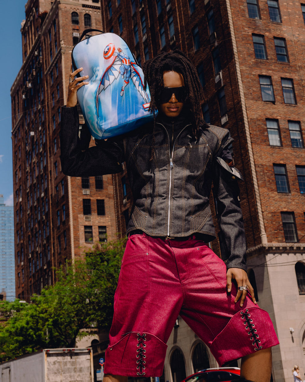 SPRAYGROUND Marvel Falcon Soar To New Heights Backpack — product image 2