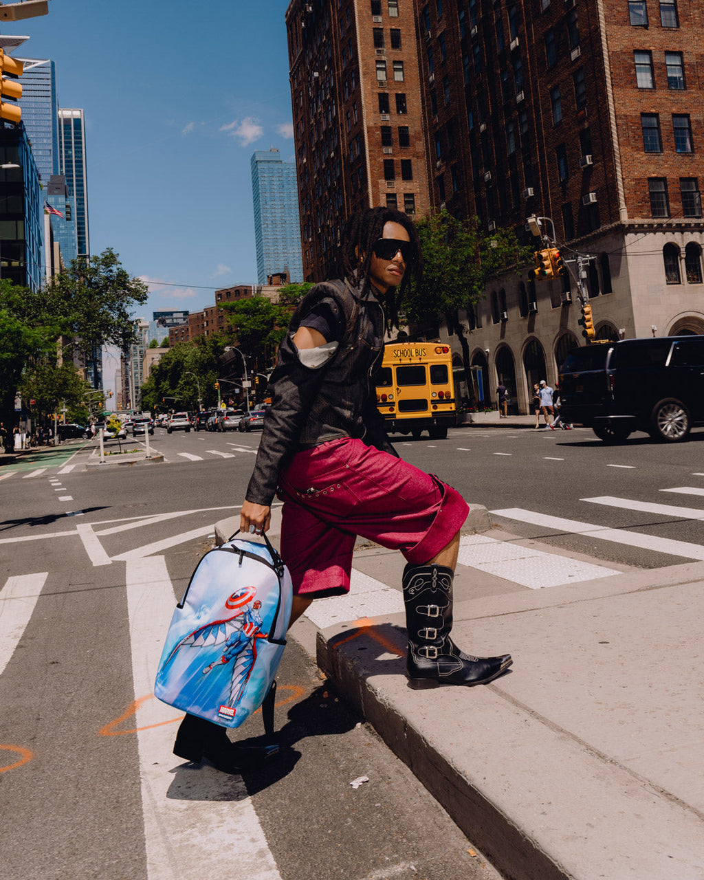 SPRAYGROUND Marvel Falcon Soar To New Heights Backpack — product image 4
