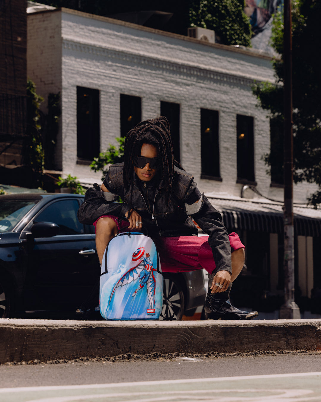 SPRAYGROUND Marvel Falcon Soar To New Heights Backpack — product image 6